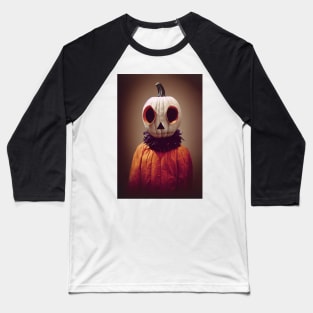 A Creepy, Scary Clown Baseball T-Shirt